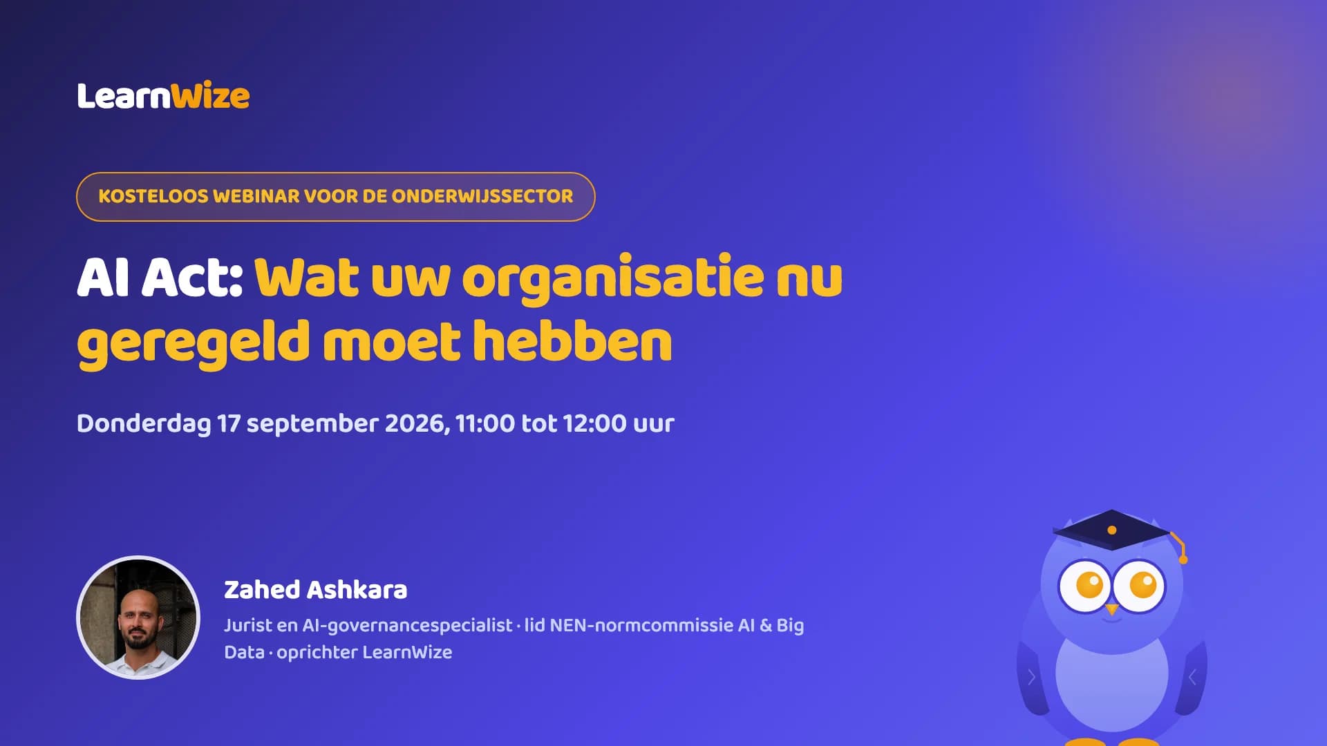 AI Act: wat uw organisatie nu geregeld moet hebben